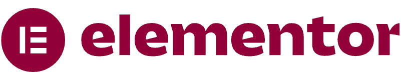 Elementor Logo Full Red